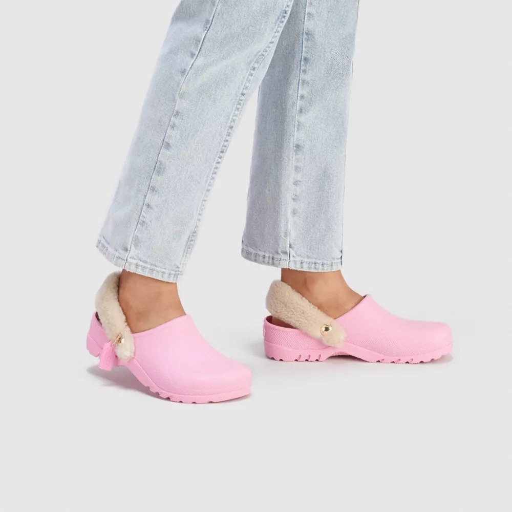 Coach Pink Lola Clog